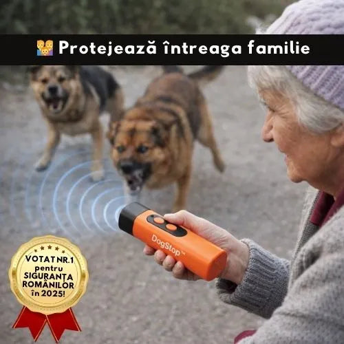 Dispozitiv de Siguranță cu Ultrasunete – DogStop™