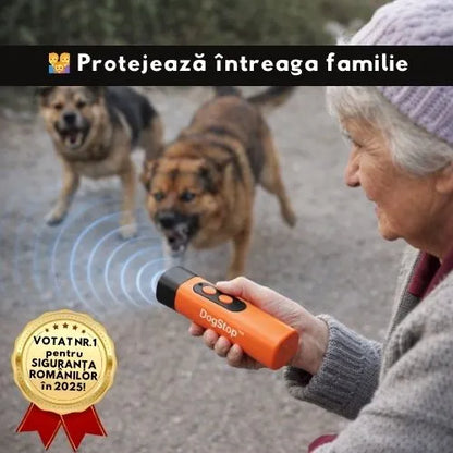 Dispozitiv de Siguranță cu Ultrasunete – DogStop™