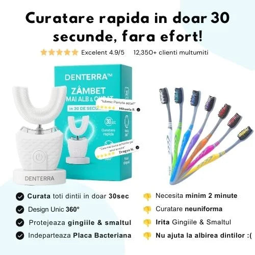 Denterra™ - Periuta Electrica Smart 360°