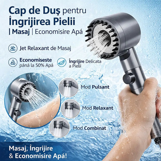 Cap de Duș pentru Îngrijirea Pielii | Masaj | Economisire Apă