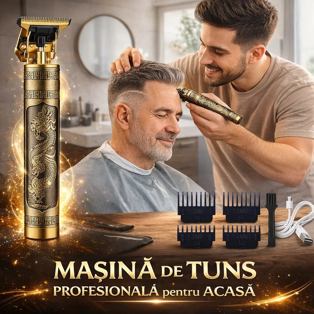 Mașină de Tuns Profesională pentru Acasă – FrizerAcasă™