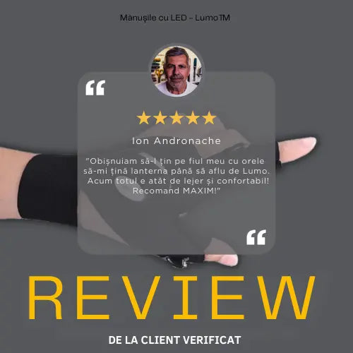 Manusile cu LED - Lumo™