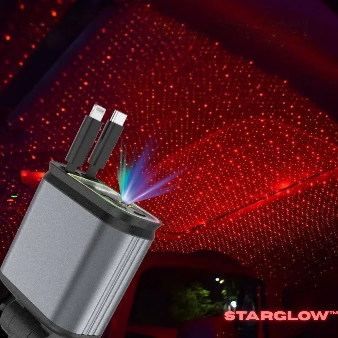Încărcător Auto 4in1 + LED Stele Plafon - StarGlow­™