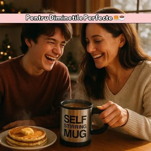 Cană cu Amestecare Automată – Mixio™ 1+1 GRATIS