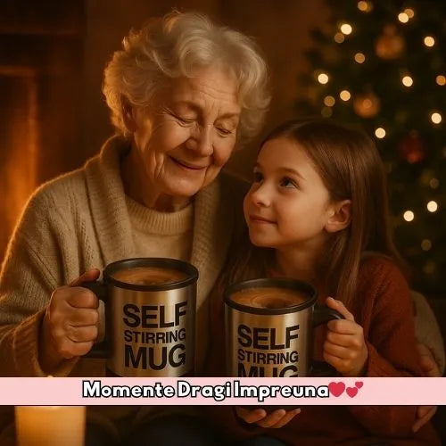 Cană cu Amestecare Automată – Mixio™ 1+1 GRATIS