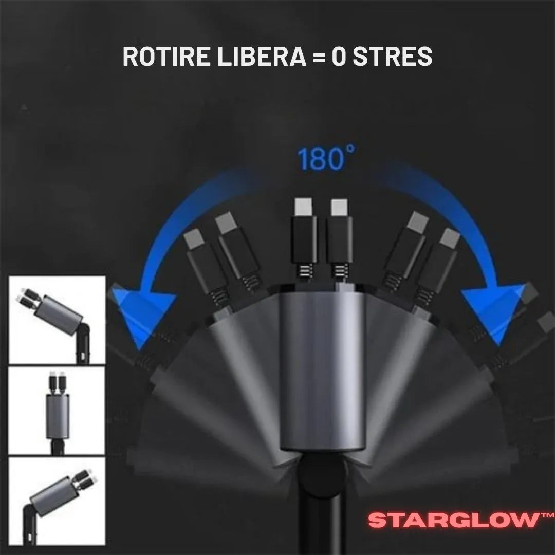 Încărcător Auto 4in1 + LED Stele Plafon - StarGlow­™