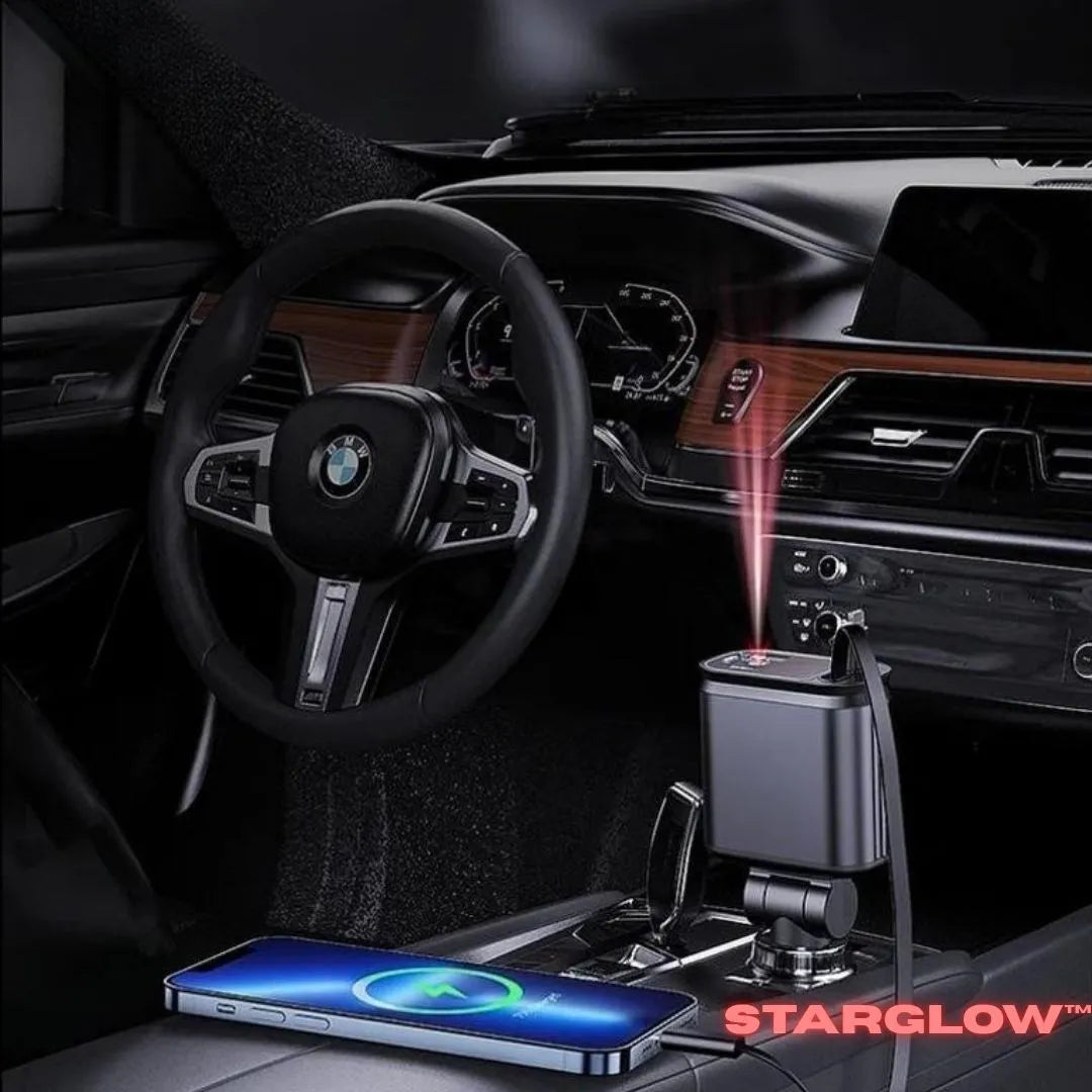 Încărcător Auto 4in1 + LED Stele Plafon - StarGlow­™