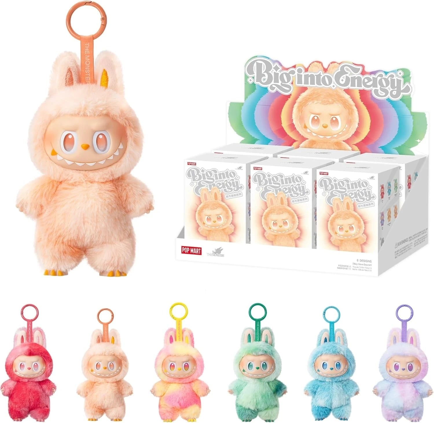 Jucarie de Plus LABUBU™ - Blind Box Model Ascuns