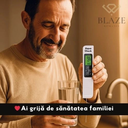 Tester Calitate Apă – AquaCheck™