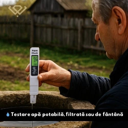Tester Calitate Apă – AquaCheck™