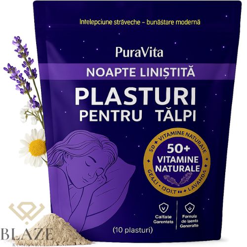 Plasturi Detoxifiere pentru Tălpi - PuraVita™
