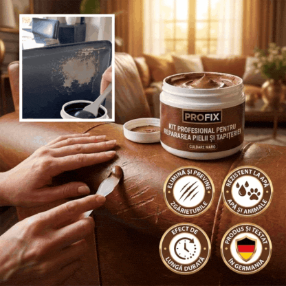 Kit Profesional de Reparare a Pielii si Tapiteriei | PROFIX