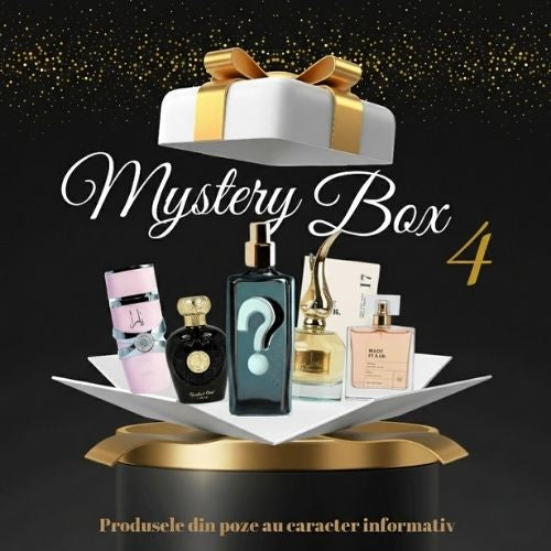 Cutia Surpriză de 4 Parfumuri Arăbești - AromaLux™
