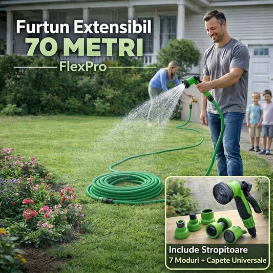 Furtun Extensibil 70 METRI - FlexPro™